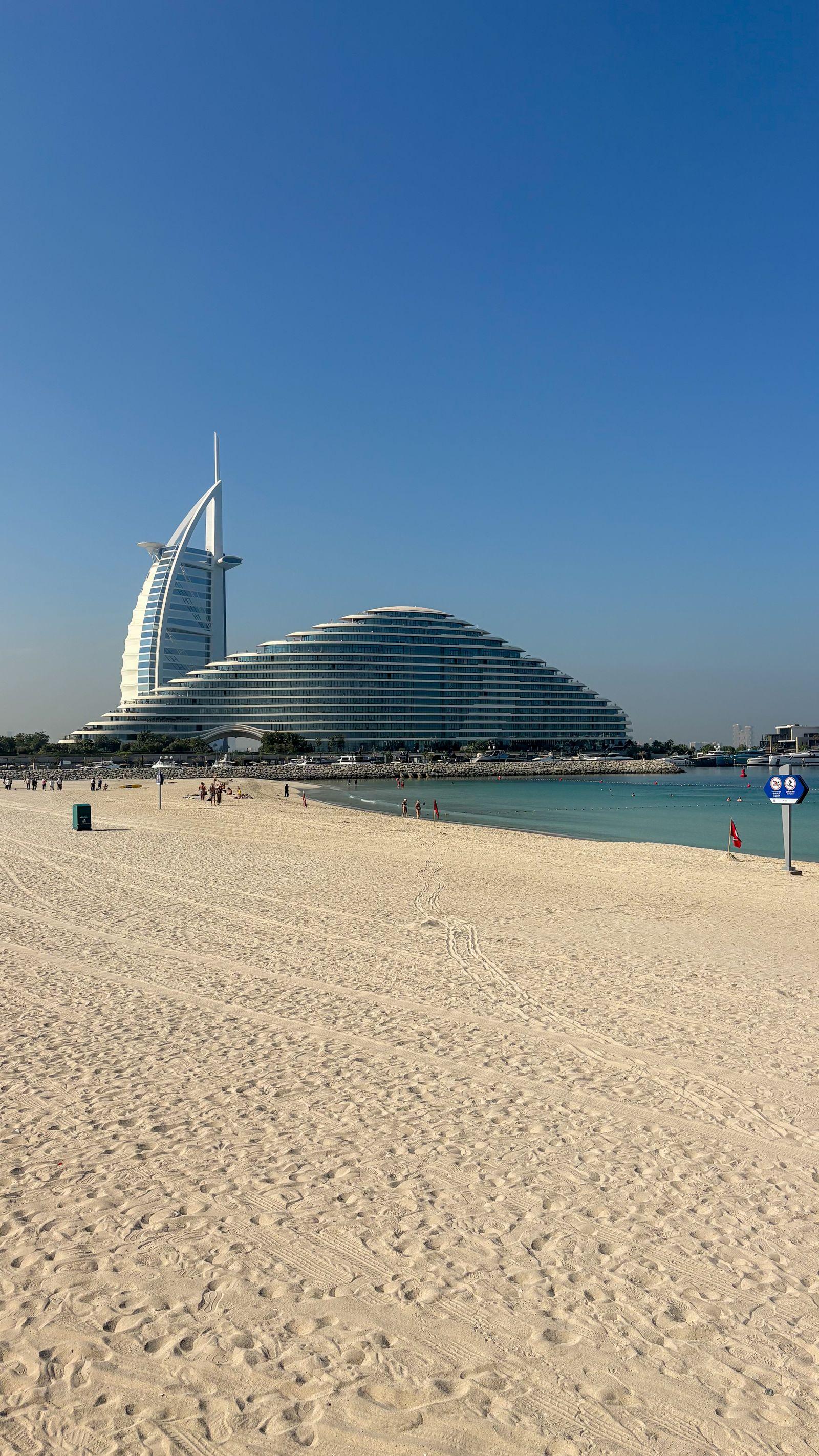 Burj Al Arab from Jumeirah beach