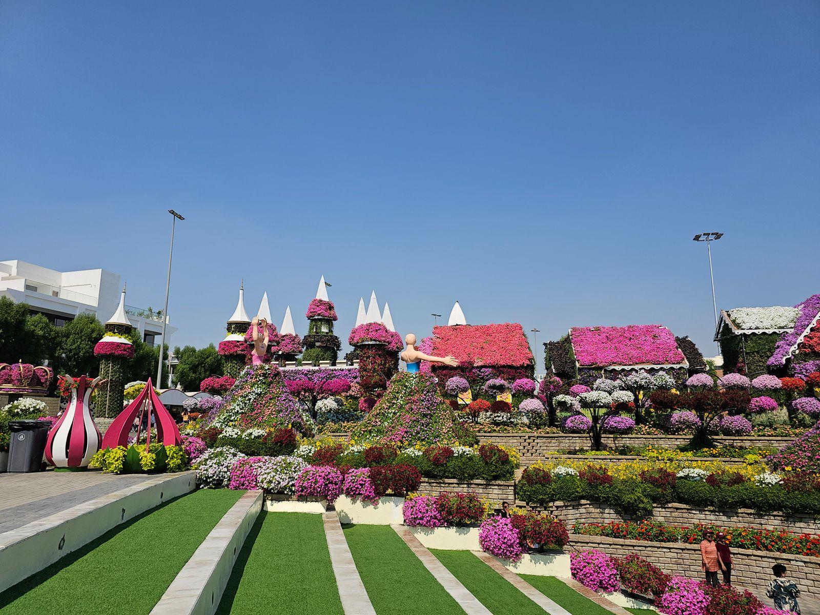 Flower houses at Dubai Miracle Garden