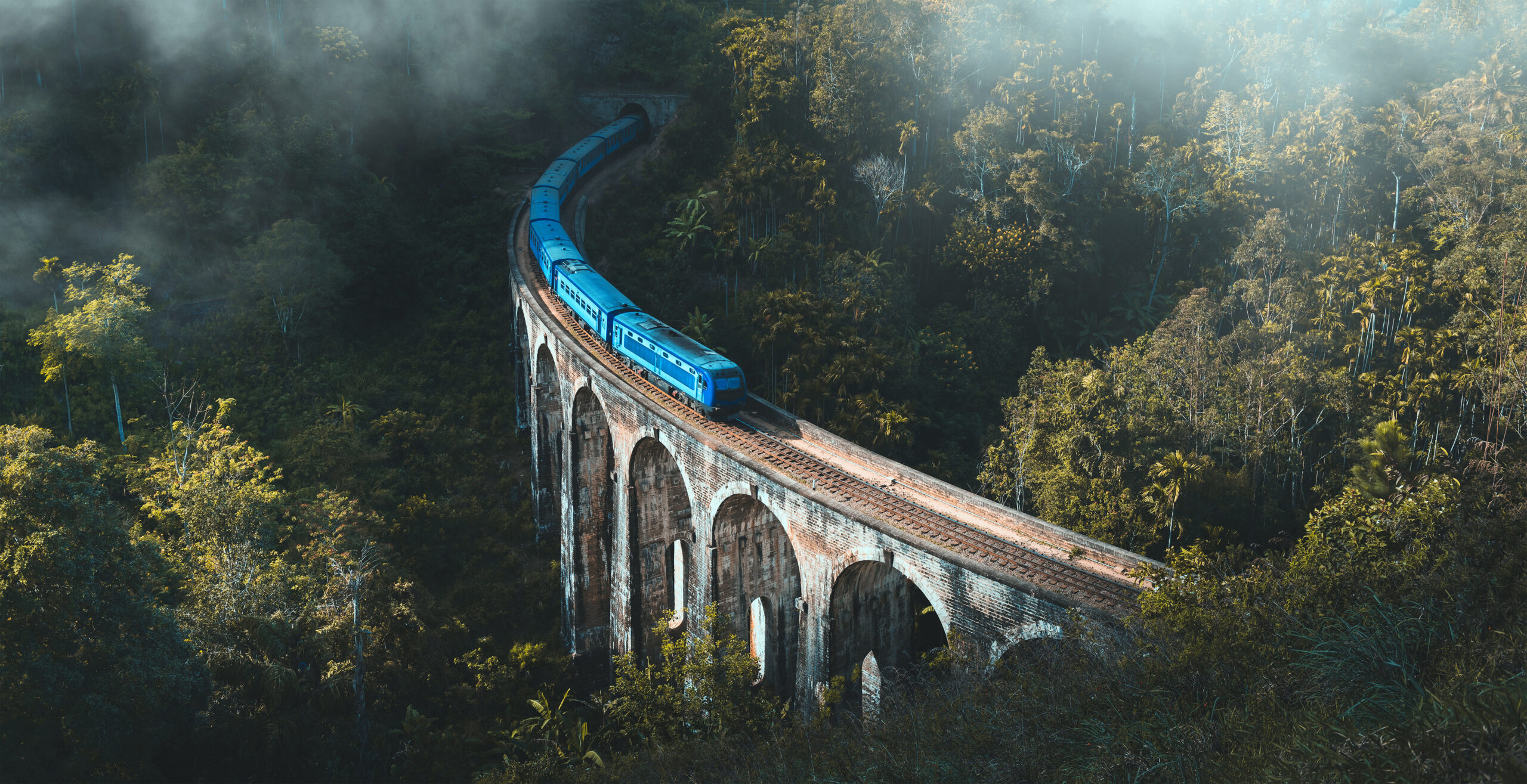 Famous-blue-train-crossing-the-Nine-Arch-Bridge-in-Ella-Sri-Lanka-scaled